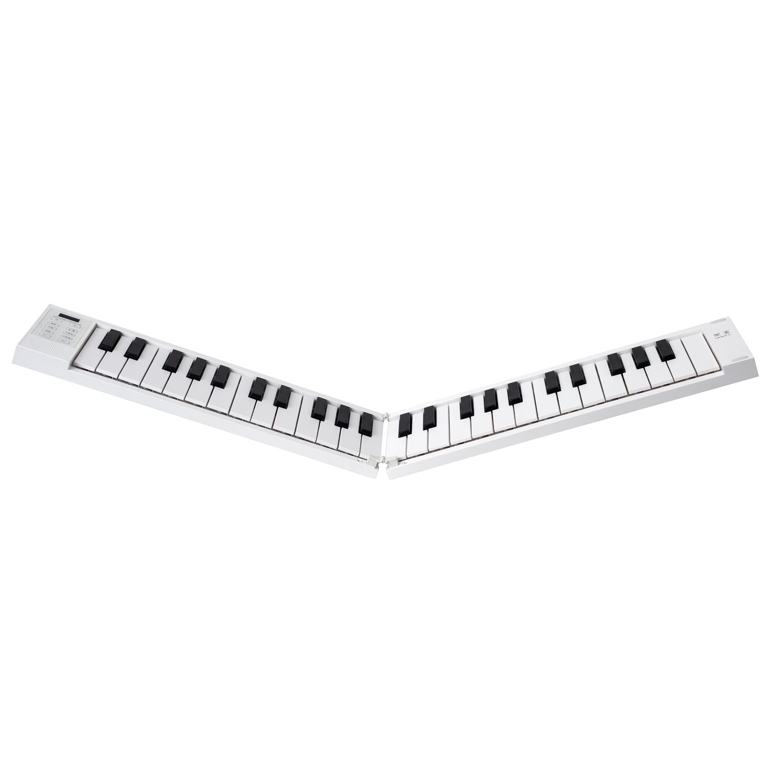 MIDIPLUS 88 Keys Foldable Electronic Piano Portable Keyboard 128 Tones Rhythm 30 Demo Songs Built-in Battery with Sustain Pedal eprolo