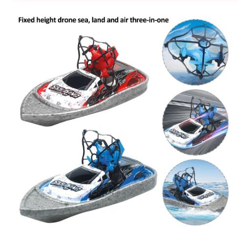 RC Boat Flying Air Boat Radio-Controlled Machine on the Control Panel Birthday Christmas Gifts Remote Control Toys for Kids eprolo