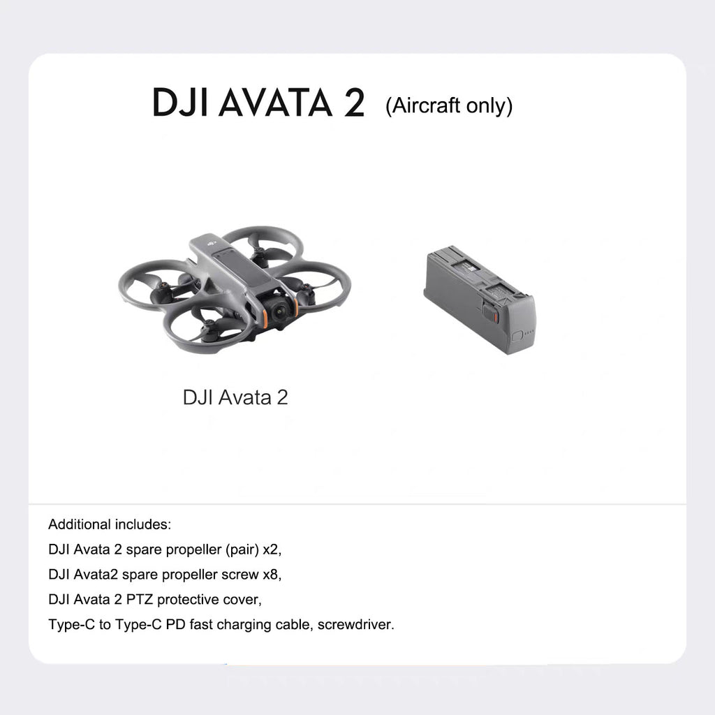 DJI Avata 2 First Perspective Aerial Photography Drone Flight Glasses Sensory Control Immersive Flight eprolo