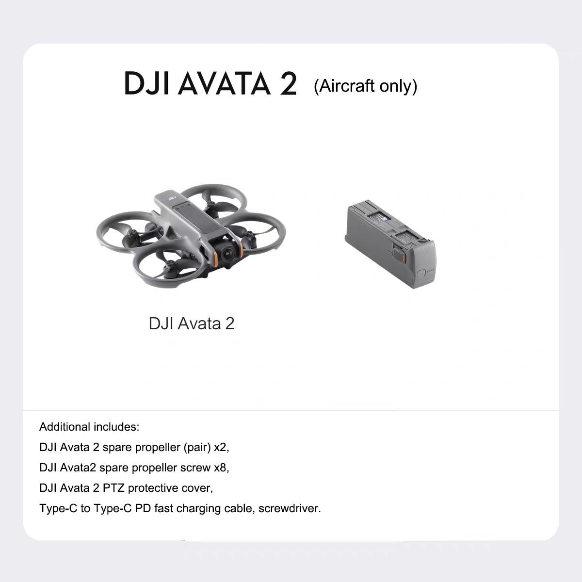 DJI Avata 2 First Perspective Aerial Photography Drone Flight Glasses Sensory Control Immersive Flight eprolo