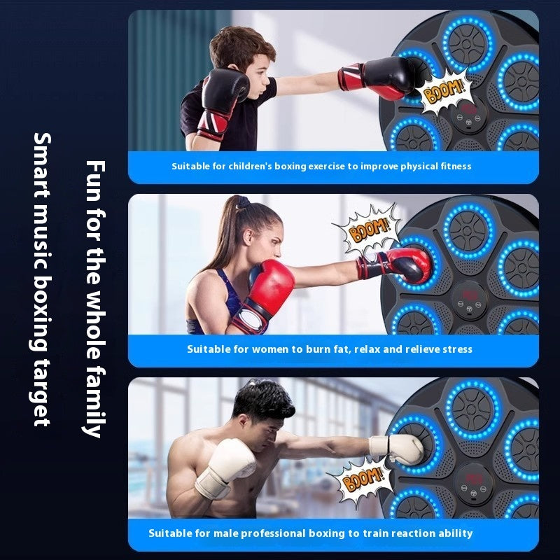 Music Boxing Machine Household With RGB Light Bluetooth-compatible