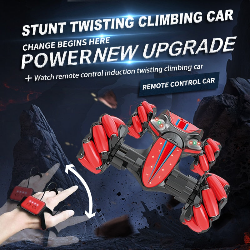 Remote Control Car Stunt Cars Toys for Boys Gesture Induction Twist Cars Machine on the Radio Electric Carros Drift RC Car eprolo