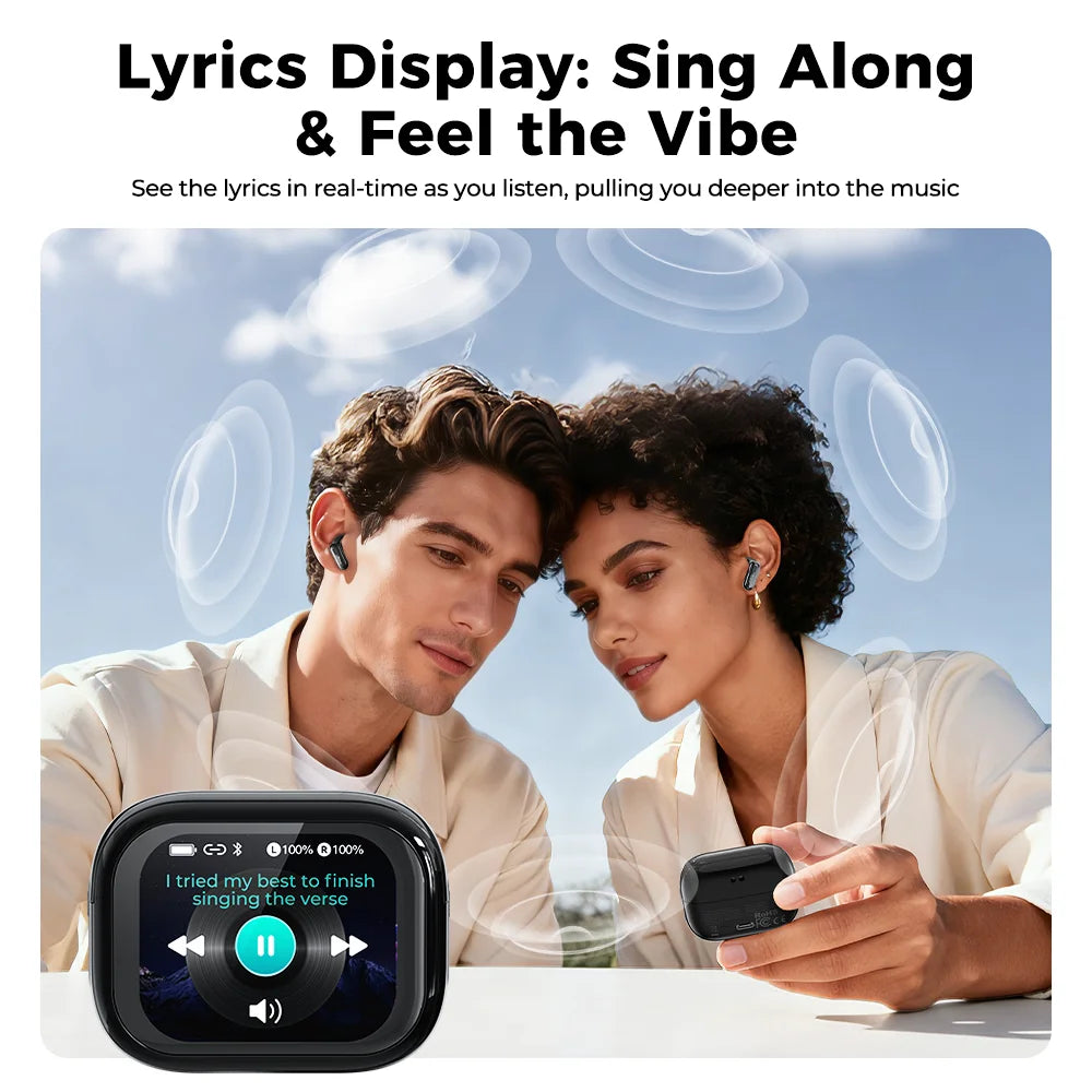 HTC NE68 Wireless Bluetooth Headphones with AI Translation