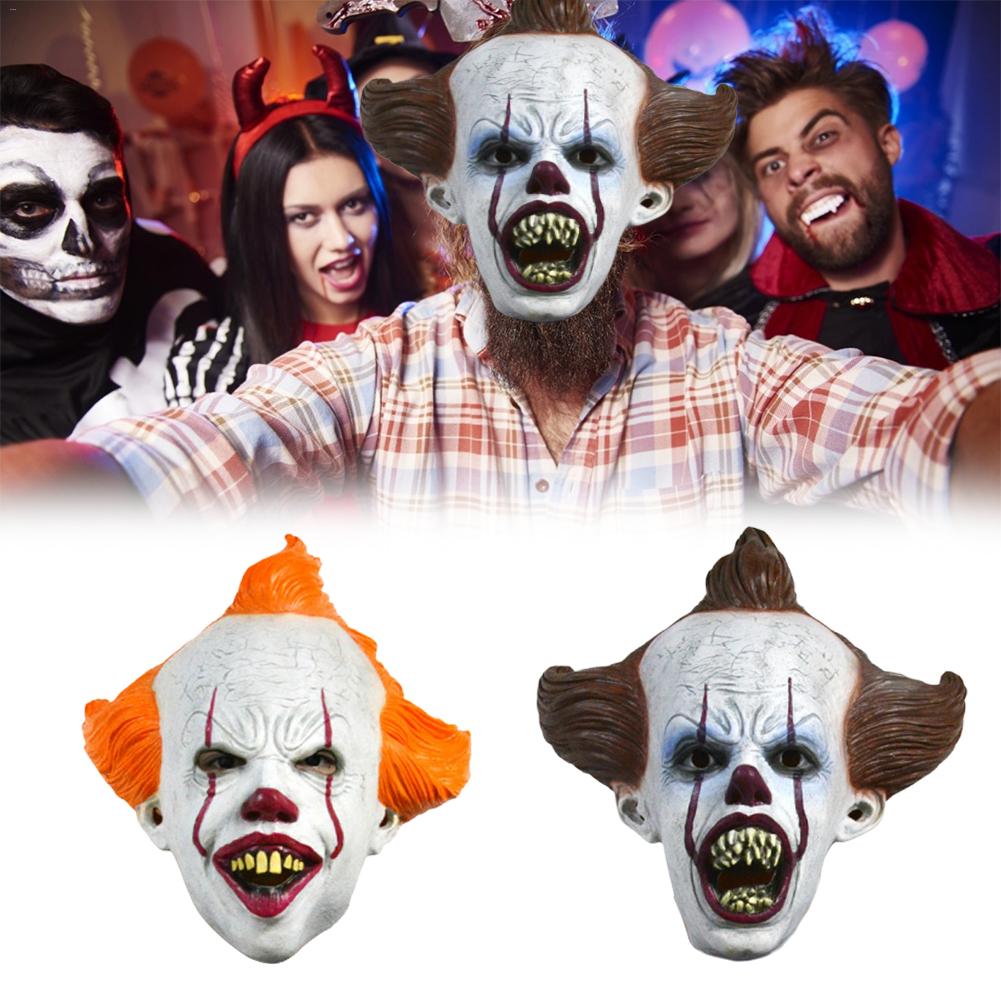 Horrifying Halloween Adults Latex Clown Mask