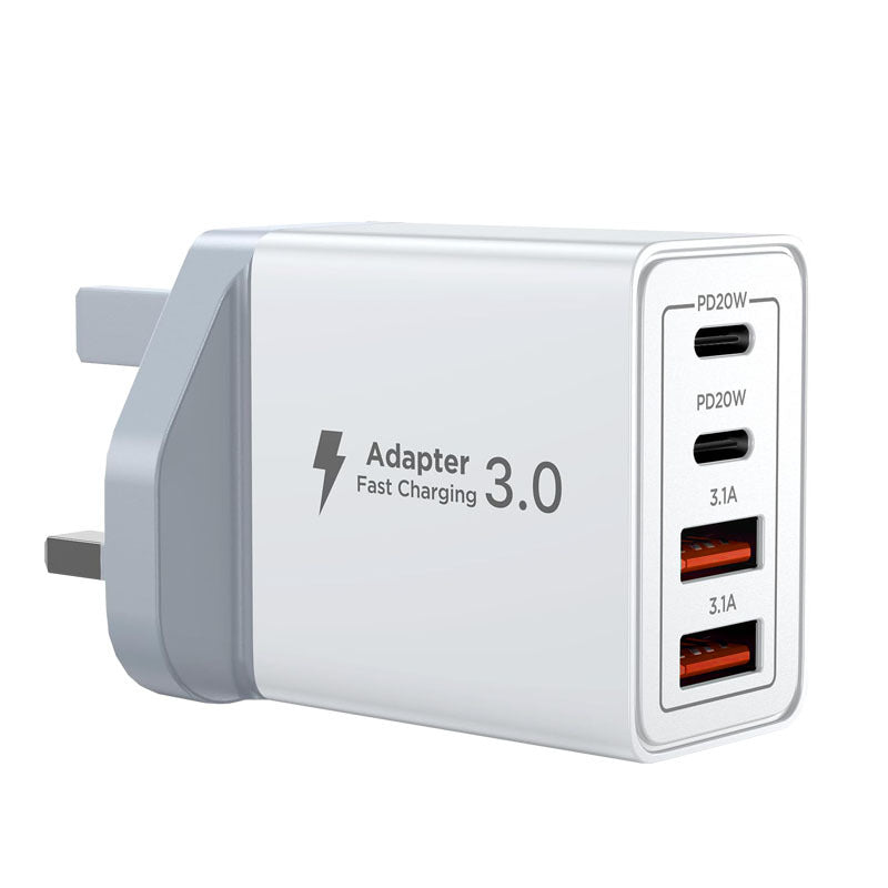 20W Dual-Port PD Fast Charger | USB-A + USB-C