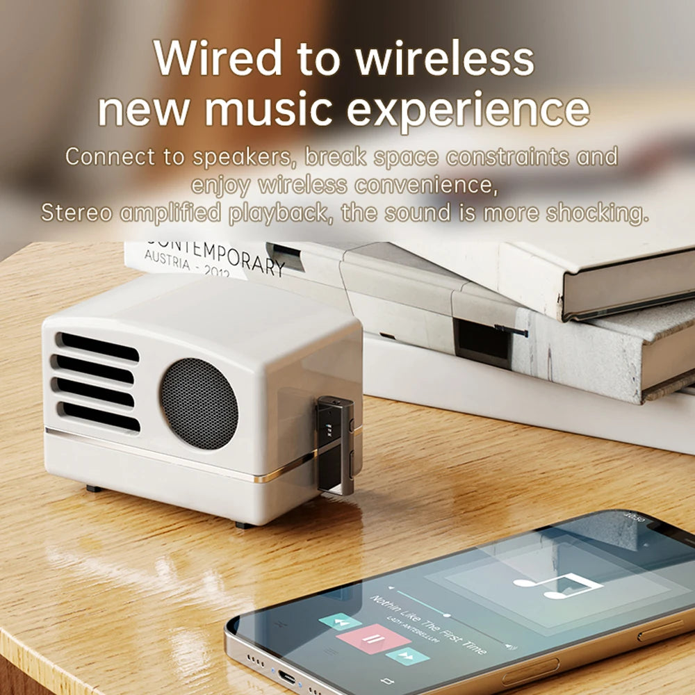 Bluetooth Audio Adapter for Car AUX, TV & PC