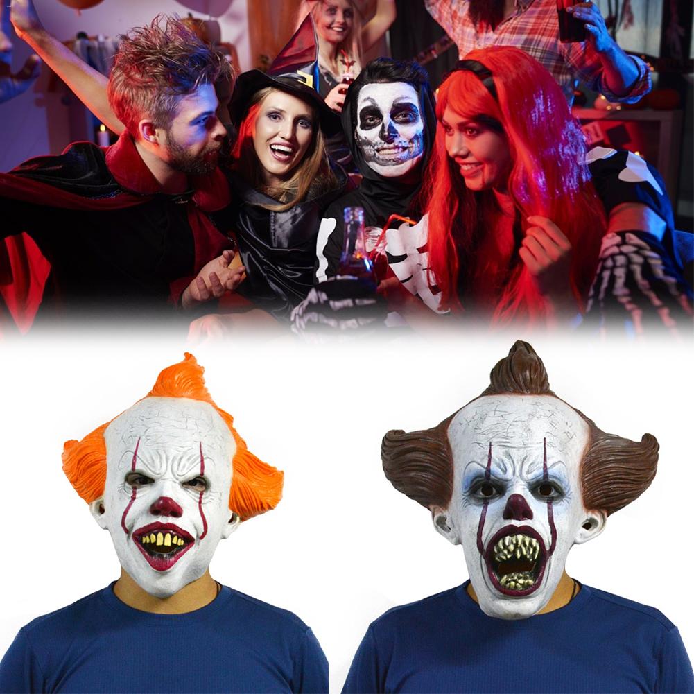 Horrifying Halloween Adults Latex Clown Mask