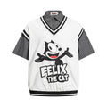 Fake two polo shirts