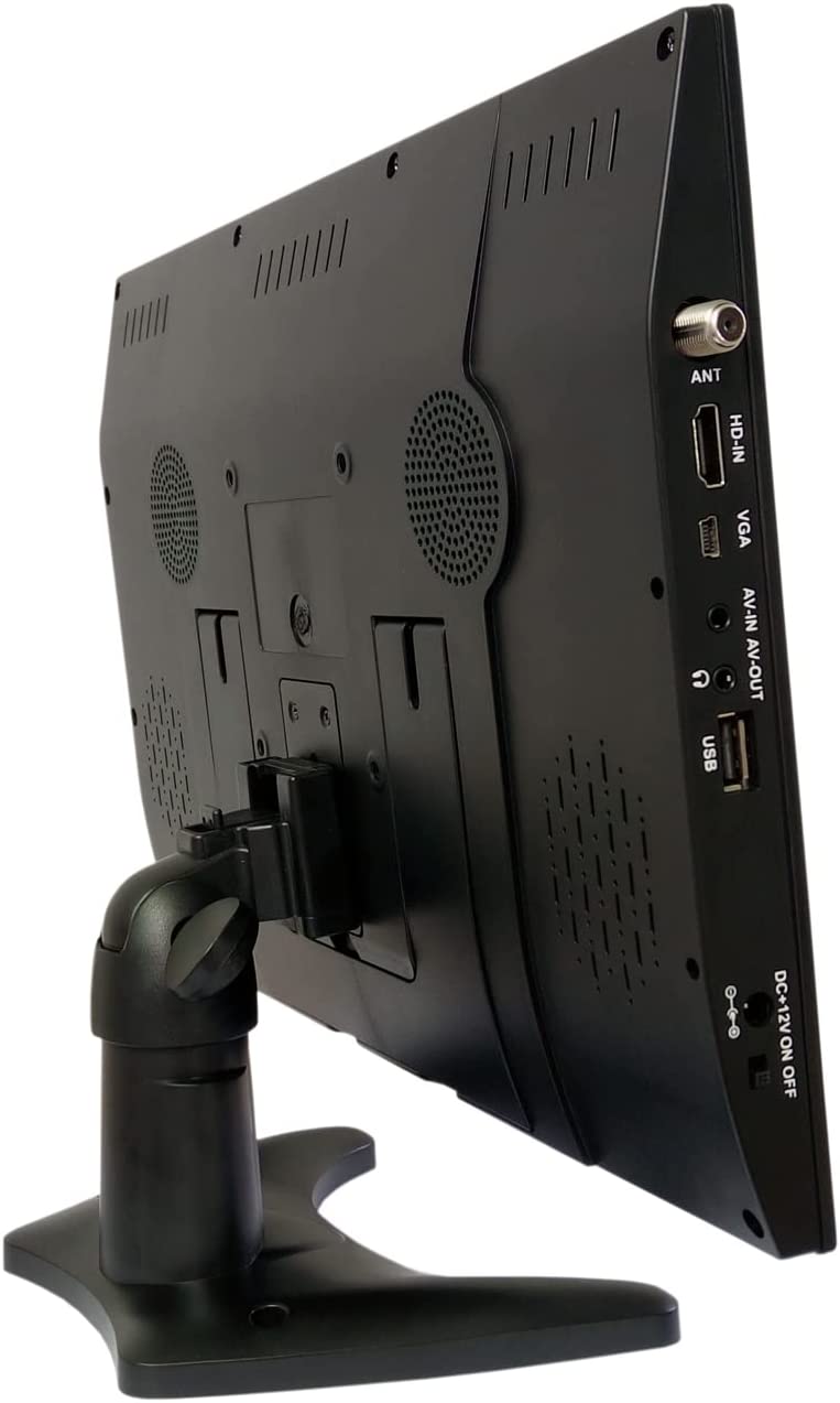 Naxa Portable 14.1" 12 Volt ACDC TV and Digital Multimedia Player with