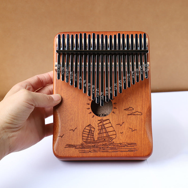 Thumb Piano Kalimba 17-Note Beginner's Finger Piano Kalimba Finger Piano Kalimba Instrument product photo