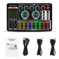 F999 Podcast Audio Mixer & Live Sound Card for Streaming, Recording and Karaoke product photo