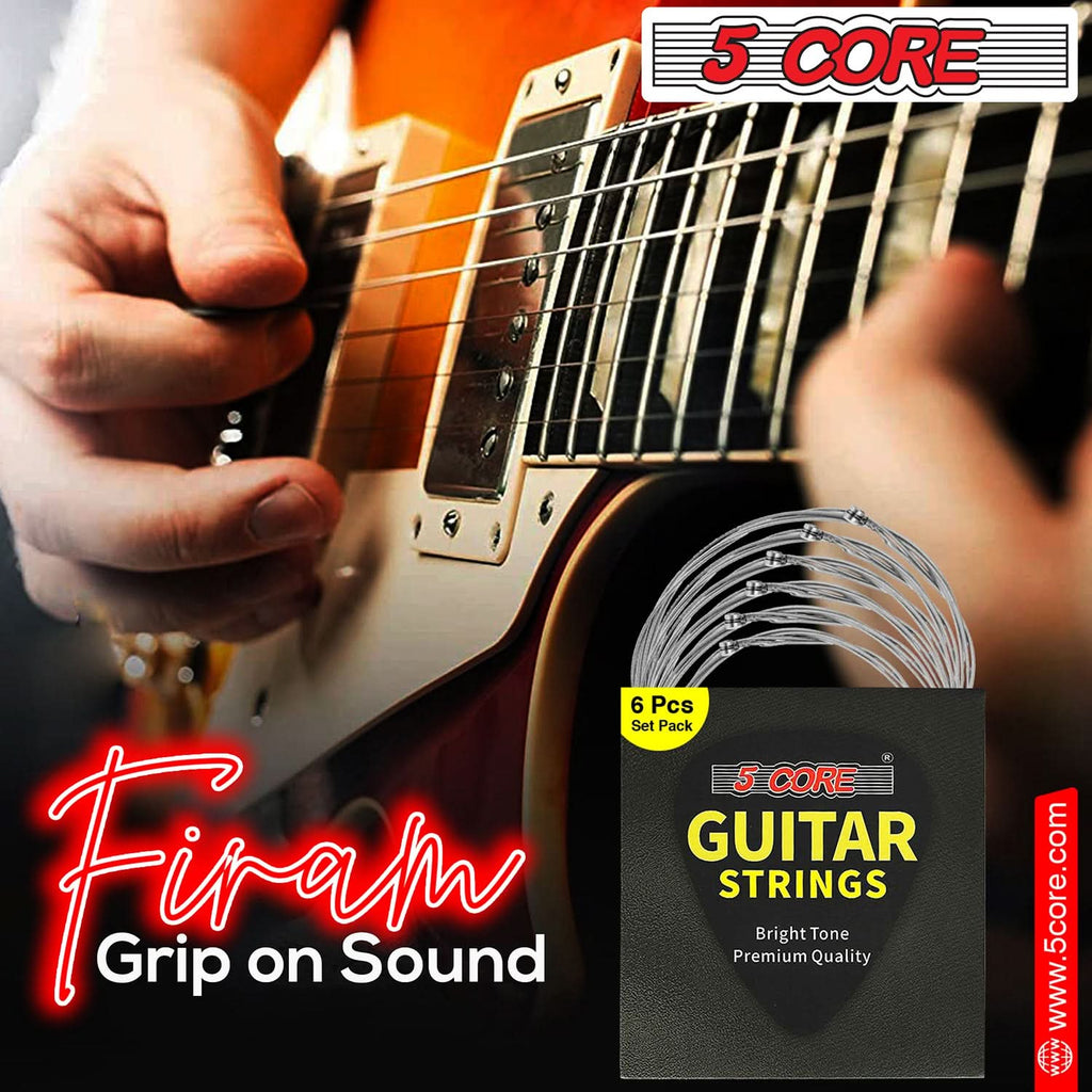 5 Core Electric Guitar Strings for 6 String Guitars Nickel Plated