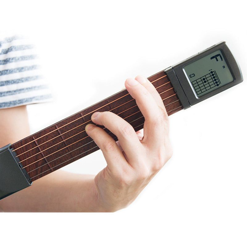 SCT-80 Pocket Neck Guitar Finger Practice with Screen Display Beat
