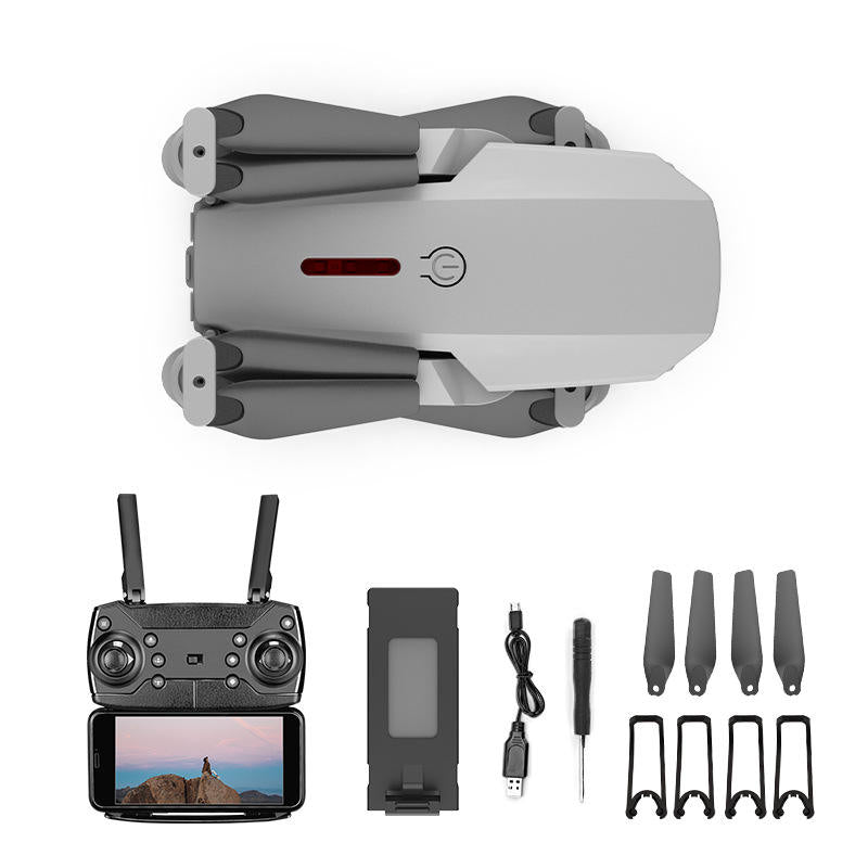 E88 Drone HD Camera Quadcopter Long Range Air Pressure Fixed Height Children's Remote Control Aircraft Drone eprolo