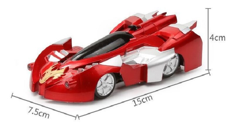 Oeak Antigravity Machine Wall Car Gift Remote Control Climbing Rc Car With Led Lights 360 Degree Rotating Stunt Toys eprolo
