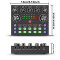 V8S Bluetooth audio mixer with voice effects