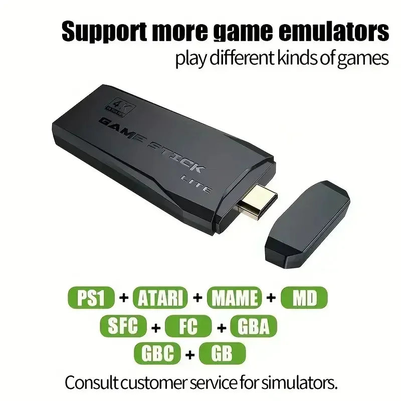 New Stylish Adult and Child M8 Home TV Game Console, 520 Games, USB Wireless Dual P, 2.4G High-Definition HDMI