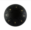 Tongue Drum 6 Inch Steel Tongue Drum Set 8 Tune Hand Pan Drum Pad Tank Sticks Carrying Bag Percussion Instruments Accessories product photo