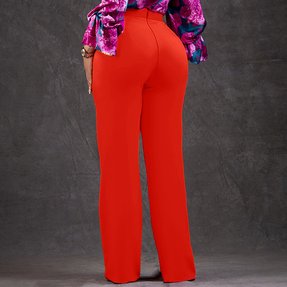 Wide leg pants and long pants