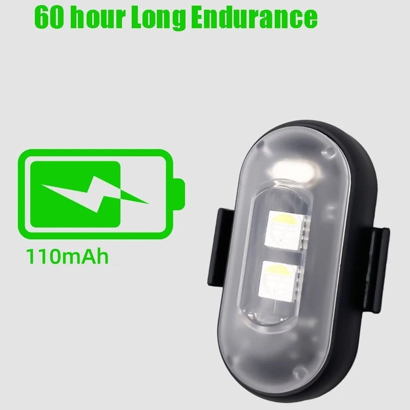 Wireless remote control aircraft light, car and motorcycle universal colorful flashing warning light, drone pilot light, charging eprolo