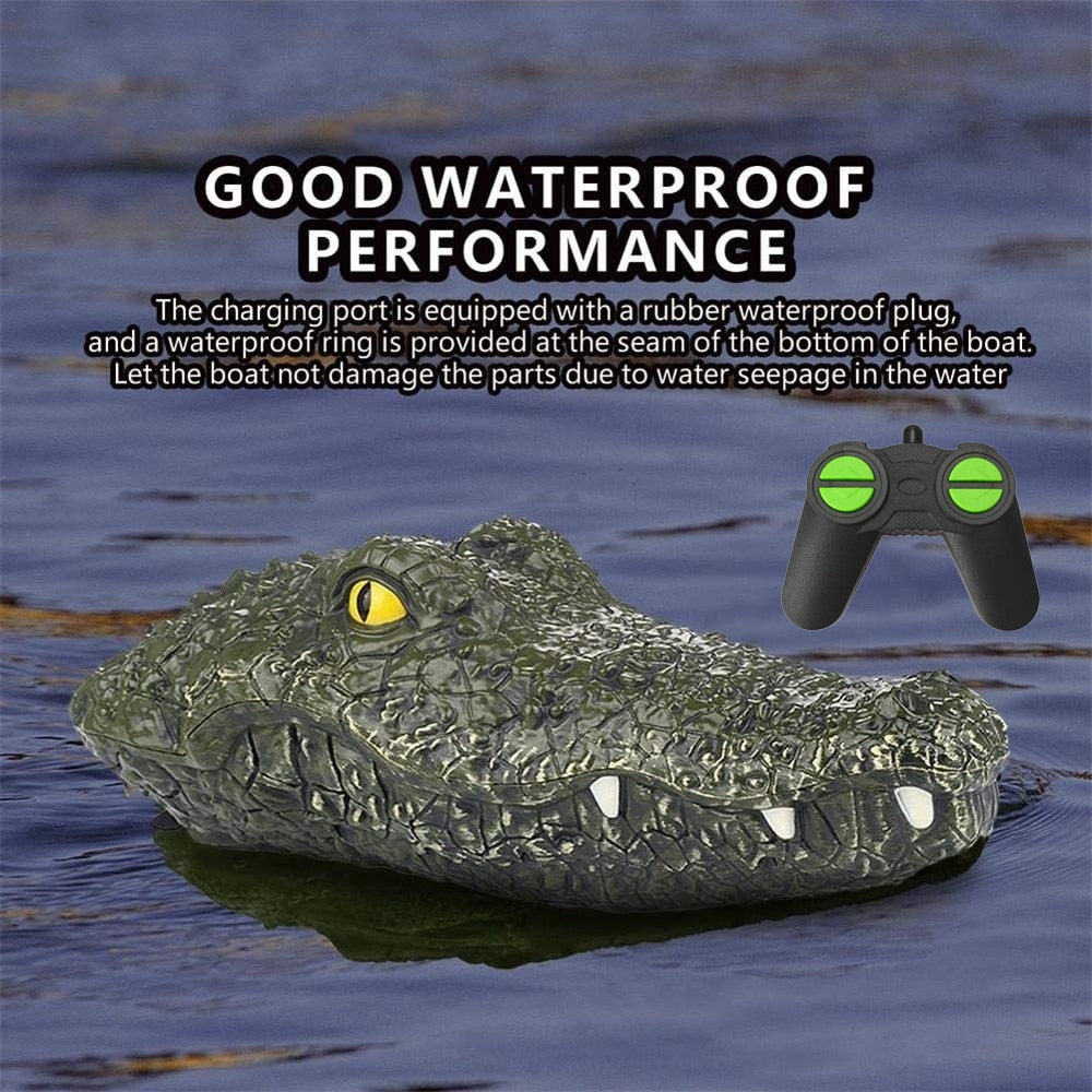 RC toy alligator remote control toys alligator Crocodile head crocodilian robot simulation animal scary Toys eprolo