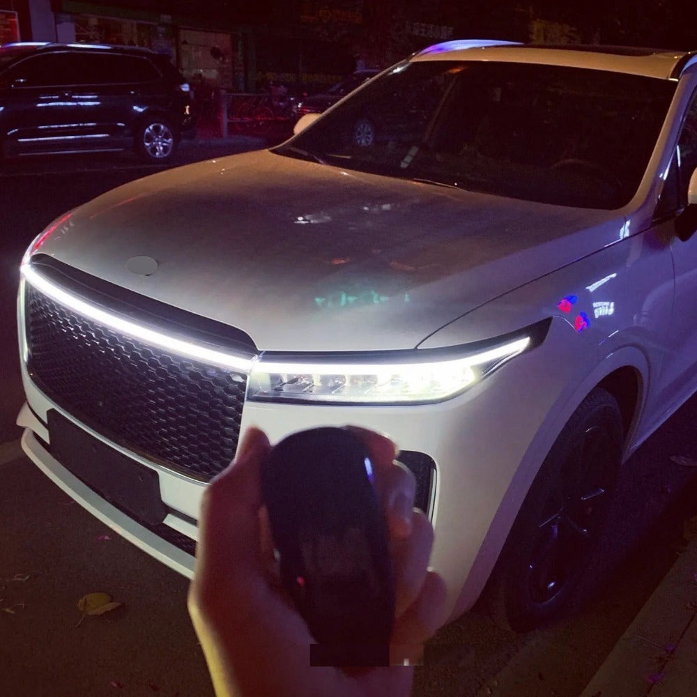 Universal 12V, 10W Start-Scan Car LED Hood