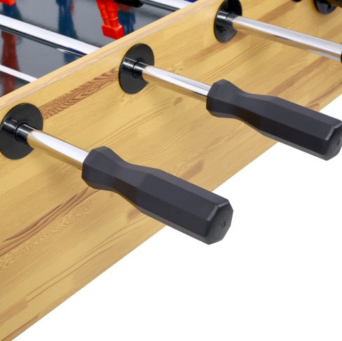 54-Inch Hurricane Foosball Table For Family Game Rooms With Light