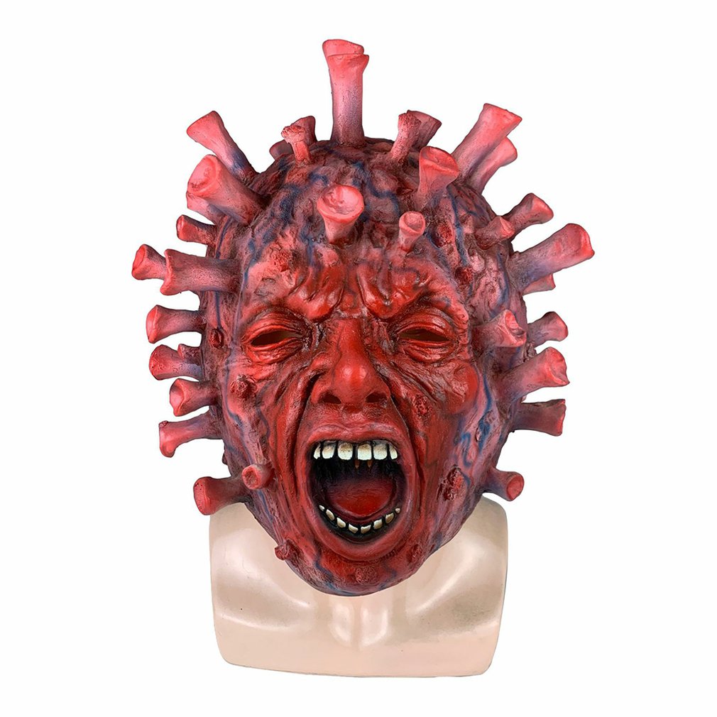 New Halloween virus latex mask