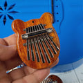 Mini Thumb Piano 8-Note Mini Kalimba Crystal Clear Five Finger Piano Portable Beginner Finger Piano Musical Instrument product photo