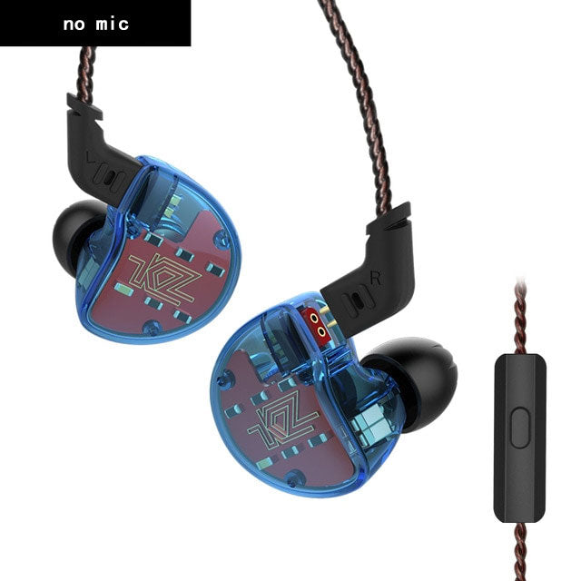 KZ ZS10 Earphones 4BA+1 DD Hybrid In Ear Headphone HIFI Bass Headset DJ Monitor Earphone Earbuds KZ ZS6 AS10 ZST ES4 ED16 BA10 eprolo