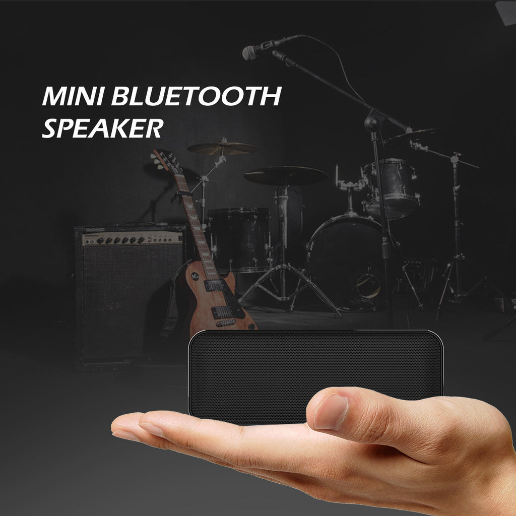 Portable 10W Bluetooth Speaker with Deep Bass