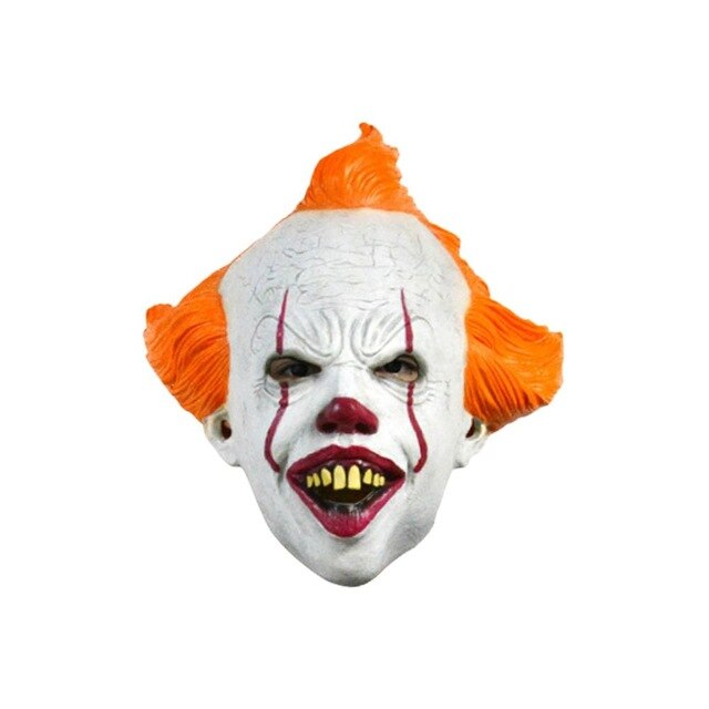 Horrifying Halloween Adults Latex Clown Mask