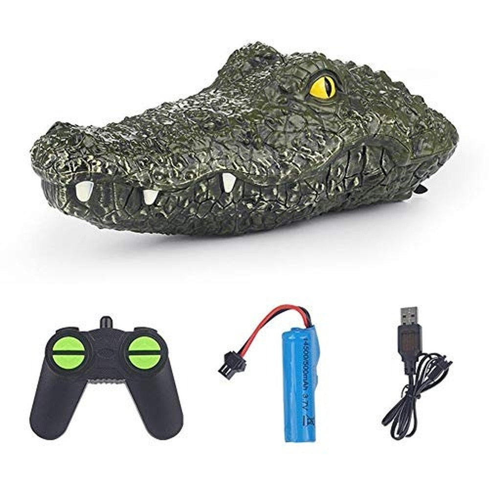 RC toy alligator remote control toys alligator Crocodile head crocodilian robot simulation animal scary Toys eprolo