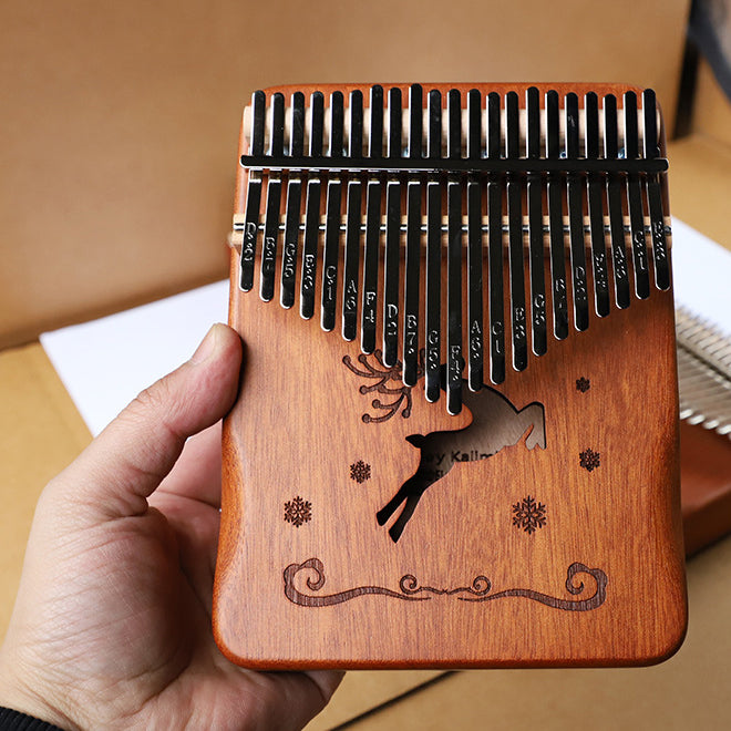 Thumb Piano Kalimba 17-Note Beginner's Finger Piano Kalimba Finger Piano Kalimba Instrument product photo