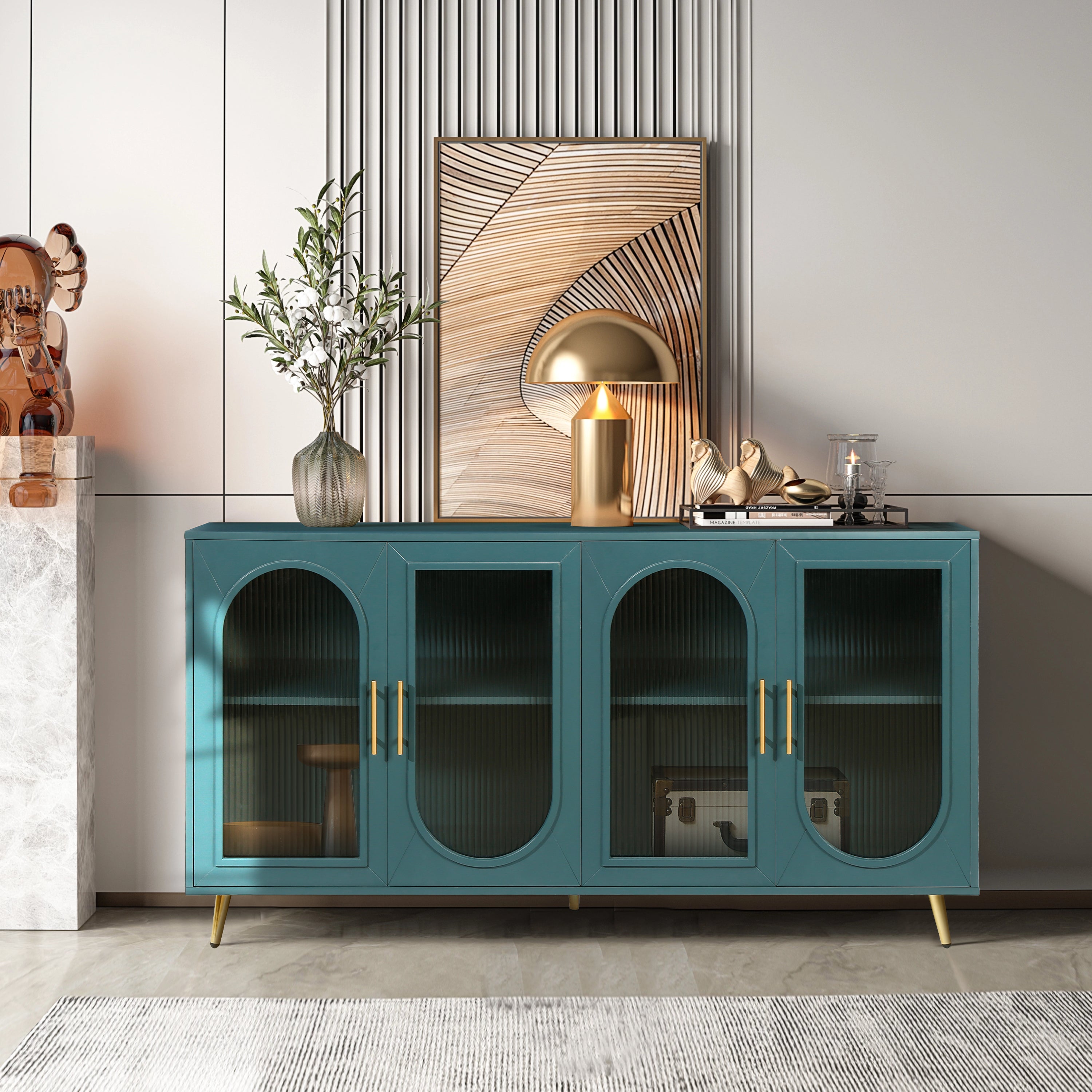 65+ Inch TV Stand with Storage