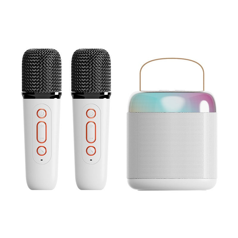 Mini Bluetooth Karaoke Speaker with Wireless Microphone product photo