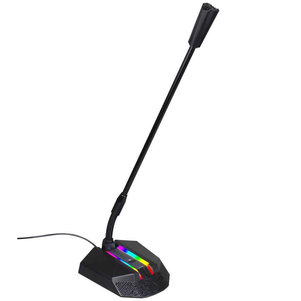 New desktop RGB luminous condenser microphone live broadcast microphone