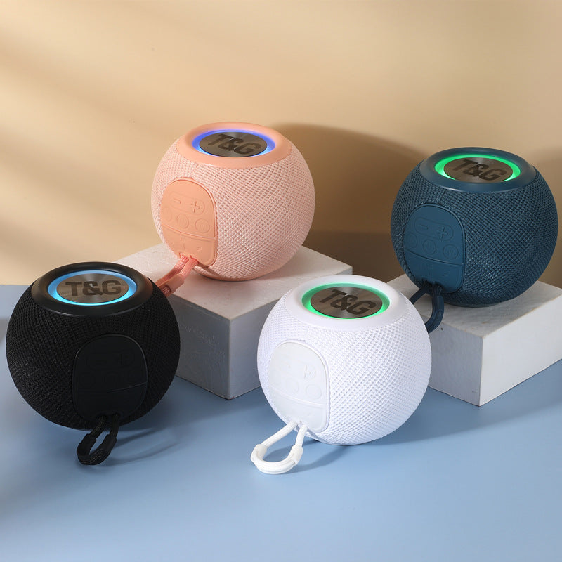 TG337 Bluetooth Speaker Wireless Fabric Card Speaker Subwoofer Portable Mini Bluetooth Speaker eprolo