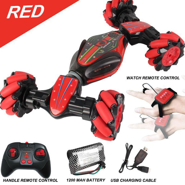 Remote Control Car Stunt Cars Toys for Boys Gesture Induction Twist Cars Machine on the Radio Electric Carros Drift RC Car eprolo