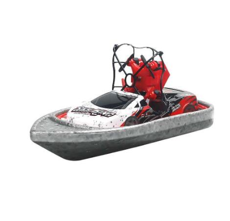 RC Boat Flying Air Boat Radio-Controlled Machine on the Control Panel Birthday Christmas Gifts Remote Control Toys for Kids eprolo
