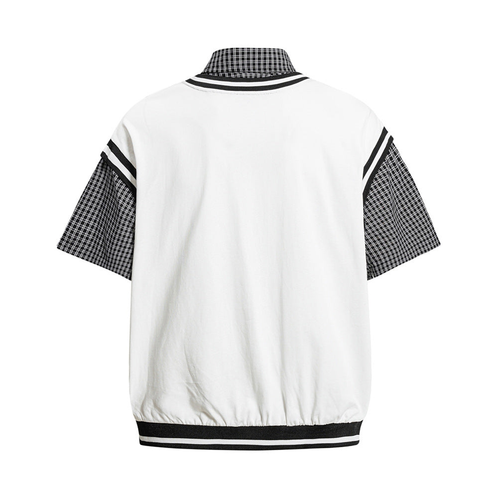 Fake two polo shirts