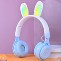 M6R rabbit ear LED Bluetooth headset for kids