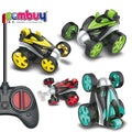 Electric Remote Control Dumper Stunt Car Toy Tumbling Stunt Double-Sided Car Electric Children's Toys eprolo