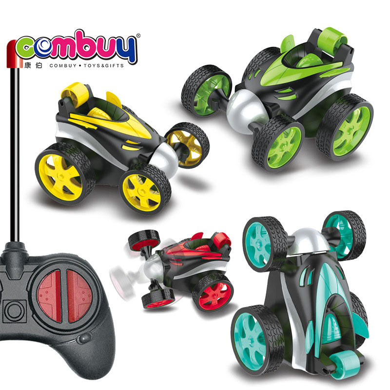 Electric Remote Control Dumper Stunt Car Toy Tumbling Stunt Double-Sided Car Electric Children's Toys eprolo