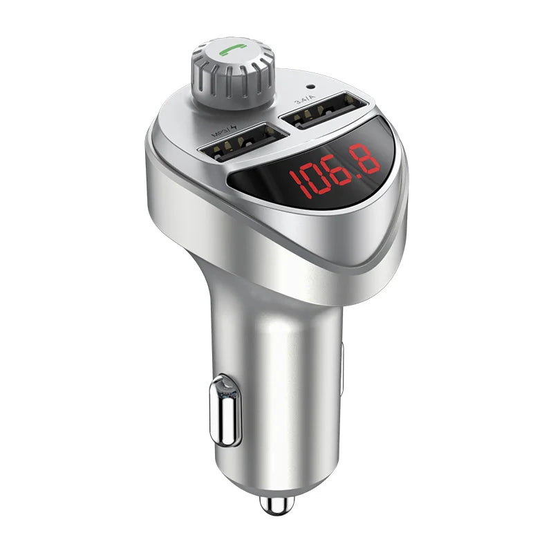 KUULAA Bluetooth FM transmitter car charger product image