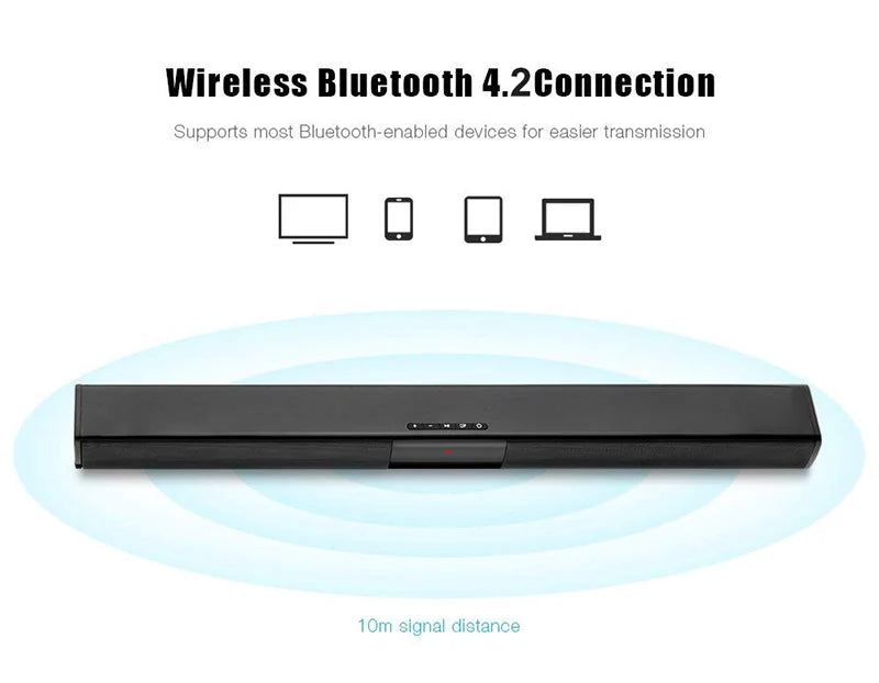 20W Bluetooth TV Sound Bar