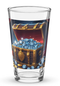 Tell Me Shaker Pint Glass