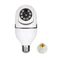5G Wifi Surveillance Camera, E27 Light Bulb Camera Wireless Waterproof IP65 Automatic Human Tracking Night Vision Security Camera