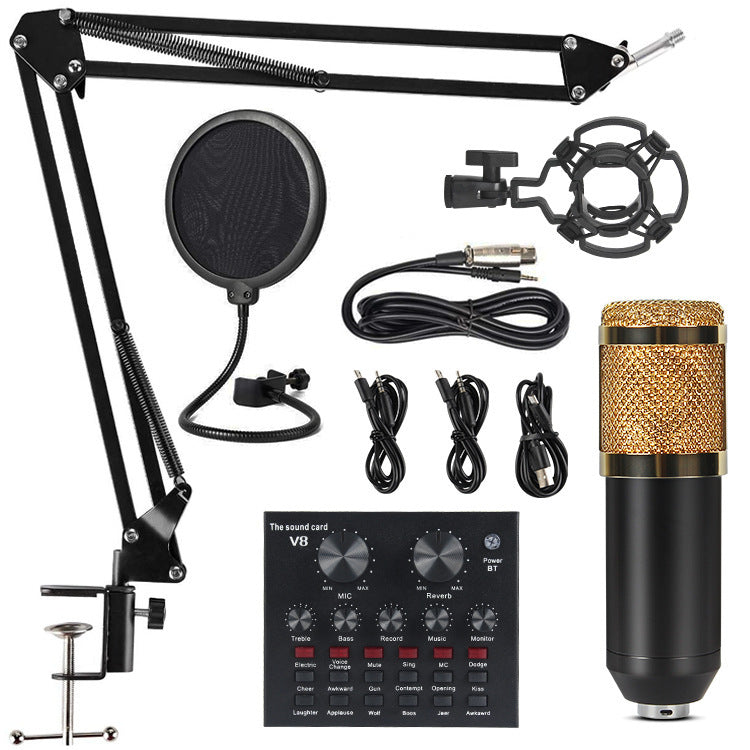 V8 sound card podcast streaming kit